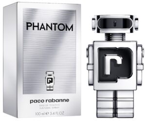 说明: The 100 ml bottle of Phantom by Paco Rabanne